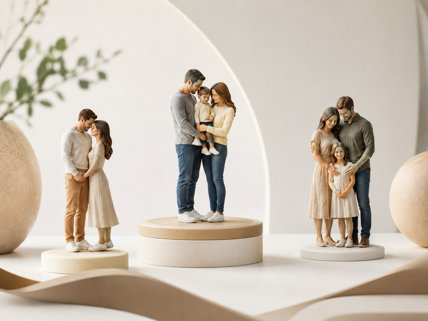 Personalized Family Figurines