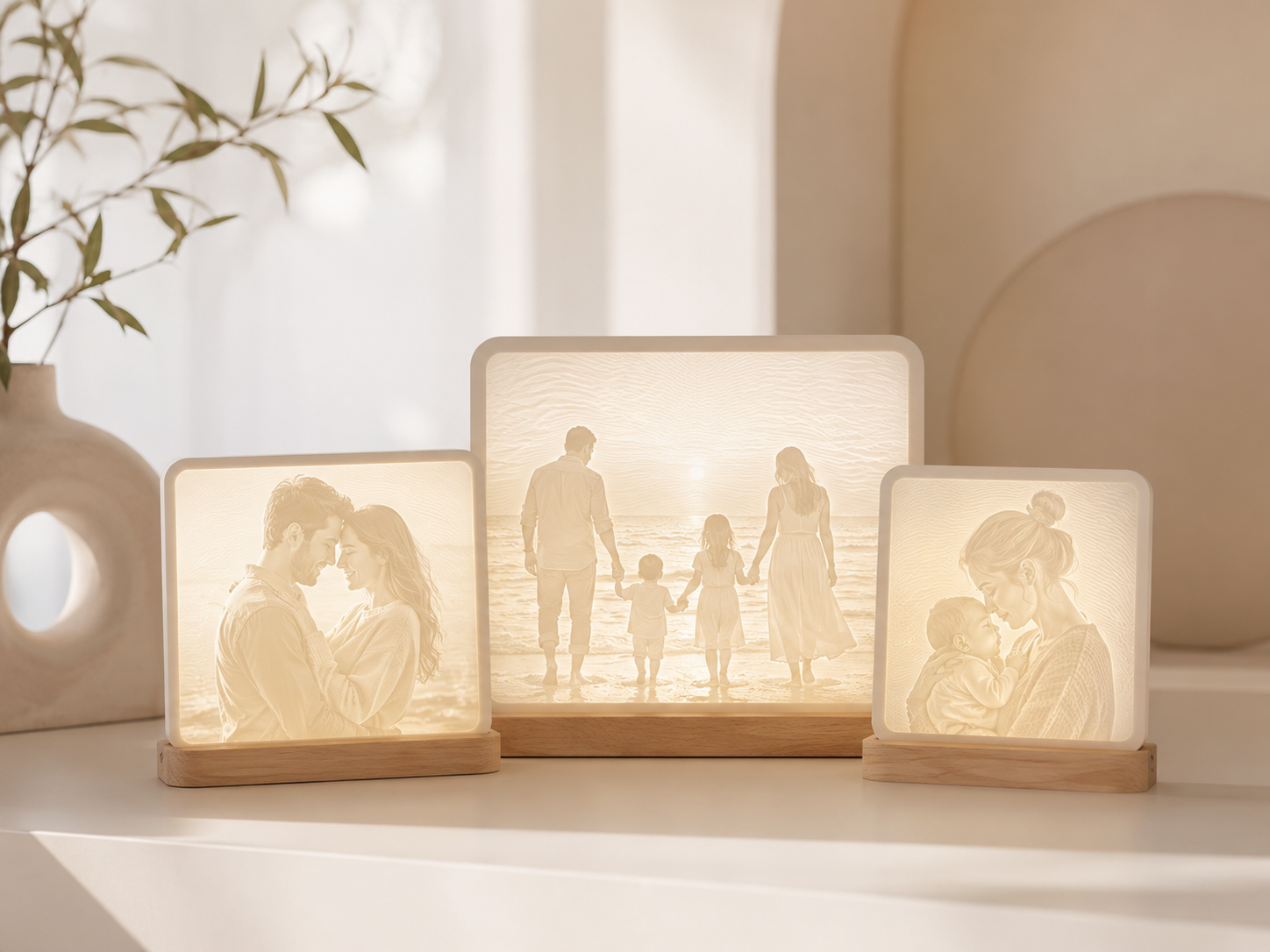 Glowing Lithophane Frames